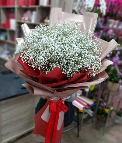 Букет цветов из: Гипсофила в Удачном